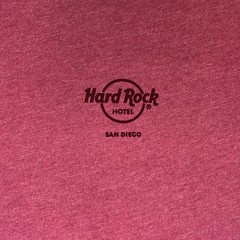 Hard Rock Hotel Men’s Short Sleeve Tee NWT Medium Burgundy