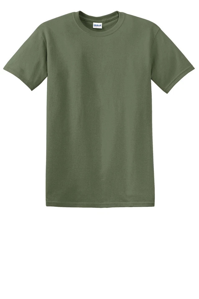 6 Pack Gildan 5000 Men's T-Shirt Heavy Cotton Short Sleeve Plain Blank Tee S-3XL gallery