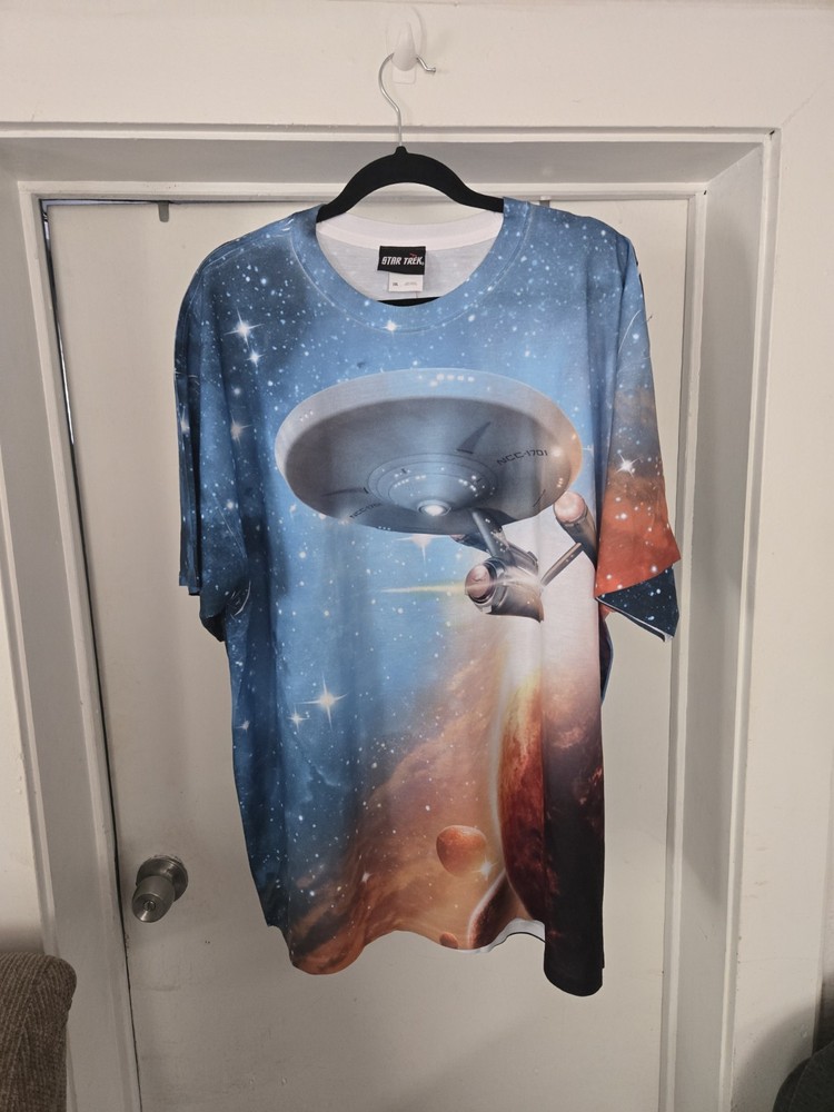 An Officially Licensed Shirt Features Dye Sublimation Print In A Size 2xl