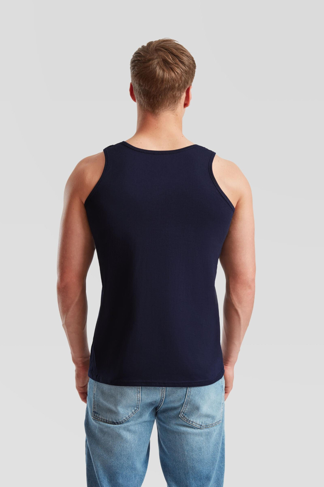 Fruit of the Loom Plain Cotton Tank Top Athletic Vest Singlet Sleeveless T-Shirt gallery