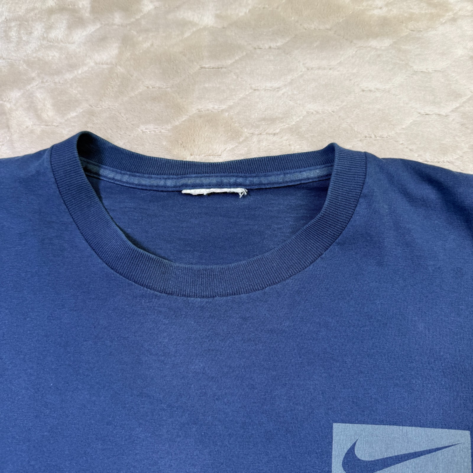 VTG Nike Y2K 00s Classic Essential Shirt Sz XL Worn Faded Cut Tag See Pics gallery