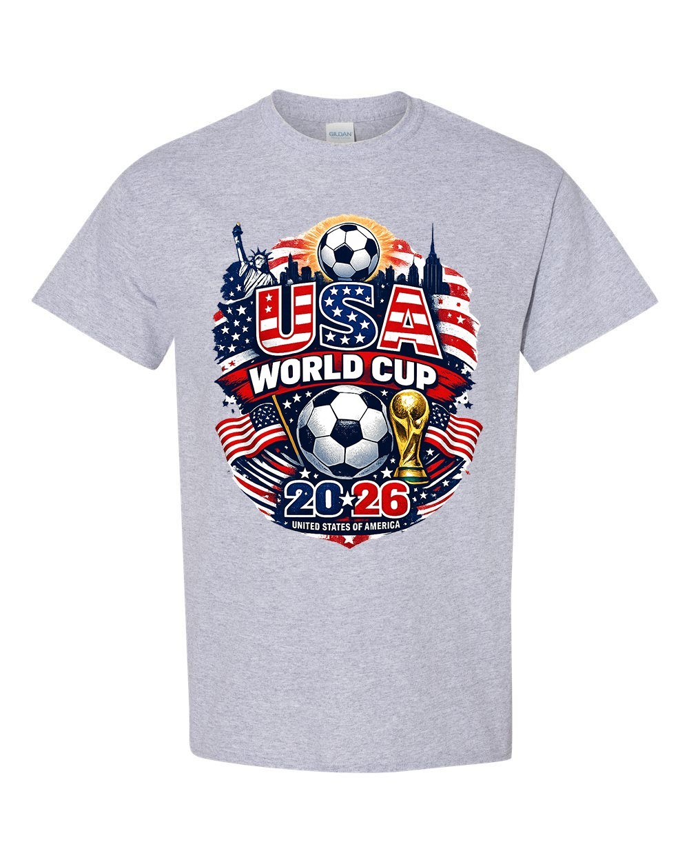 USA Soccer 2026 World Cup Style Unisex T-Shirt German Fan Shirt Football gallery