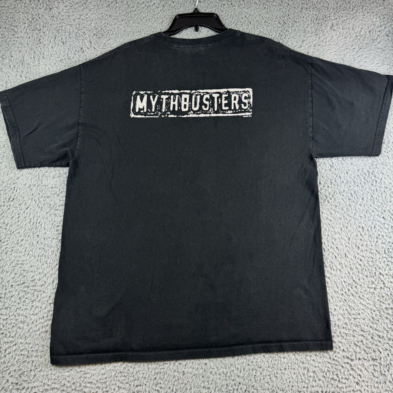 Vintage Mythbusters Plausible Shirt Unisex XL Promo Discovery Channel Y2K 2006 gallery