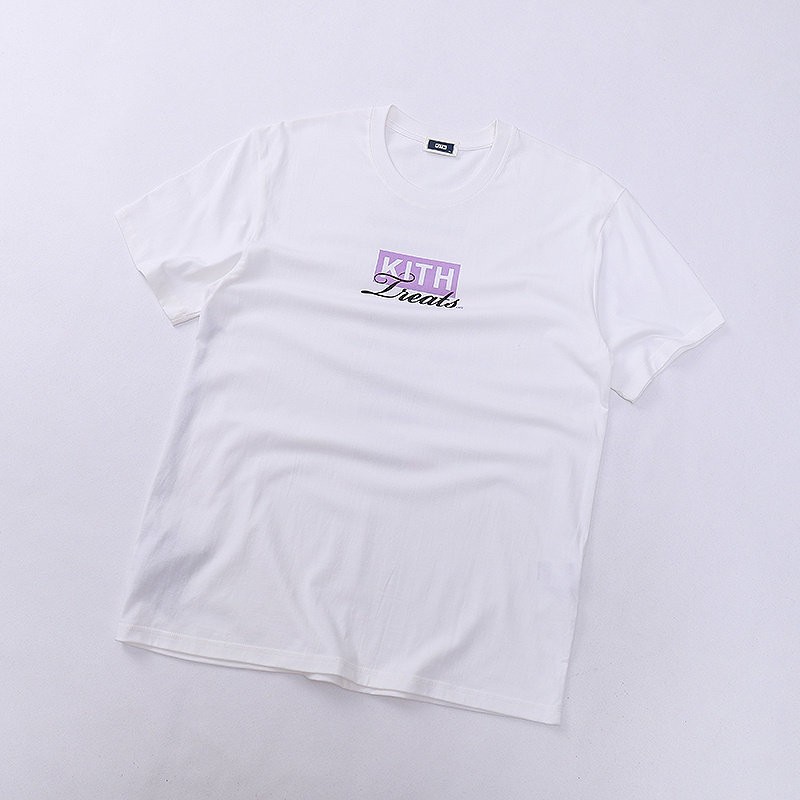 KITH T Shirt American High Street Letter Print Cotton Loose Couple Tee gallery