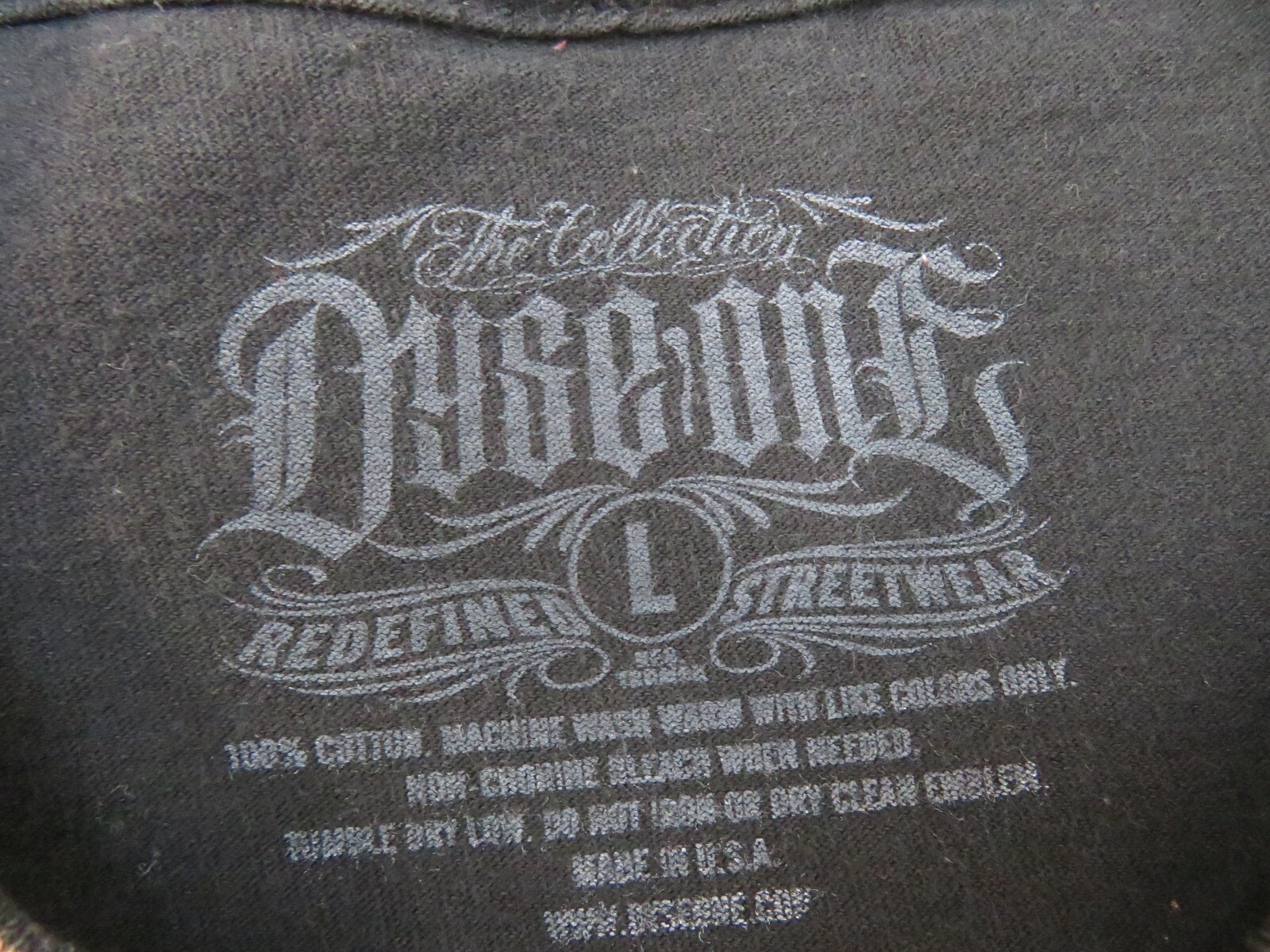 The Collection Redefined Streetwear Short Sleeve Mens Graphic T-Shirt Size L USA gallery