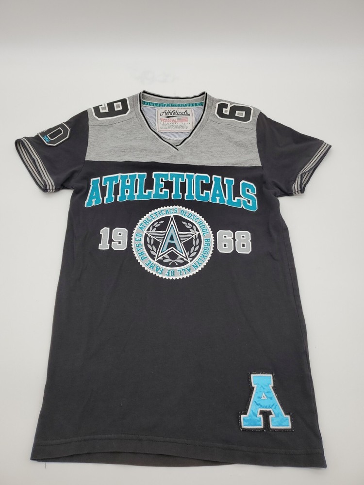 Athleticals Demin Limited Men Small Black & Gray Patch 1968 ..#20122