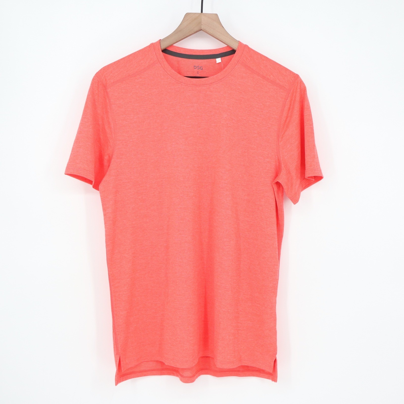 DSG Mens Movement Tee Cabana Coral Heather Short Sleeve Athletic Shirt Small NEW gallery