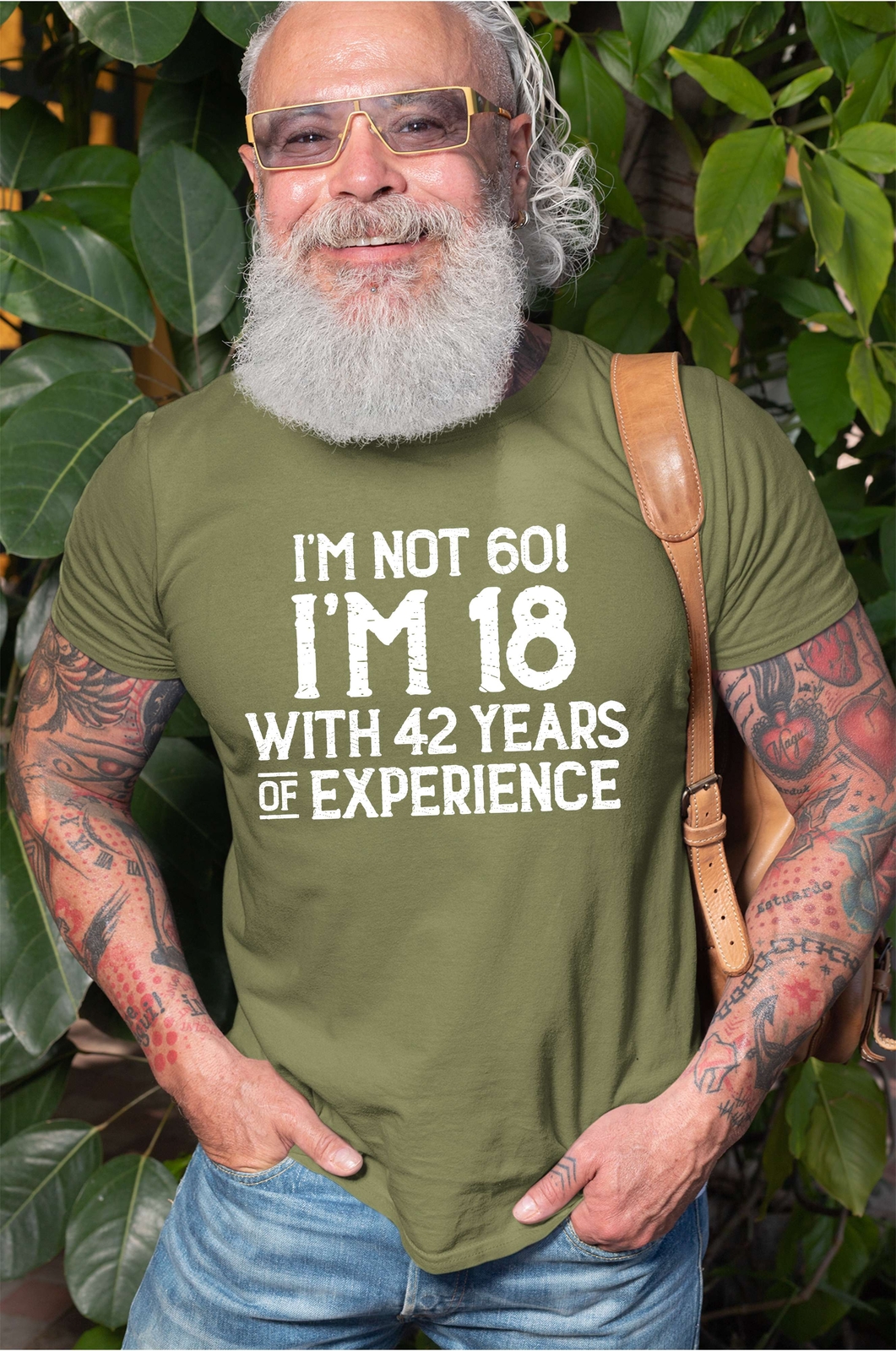 Men's Funny 60 year anniversary T-shirt Papa Grandpa Dad Father's day Gift Tee gallery