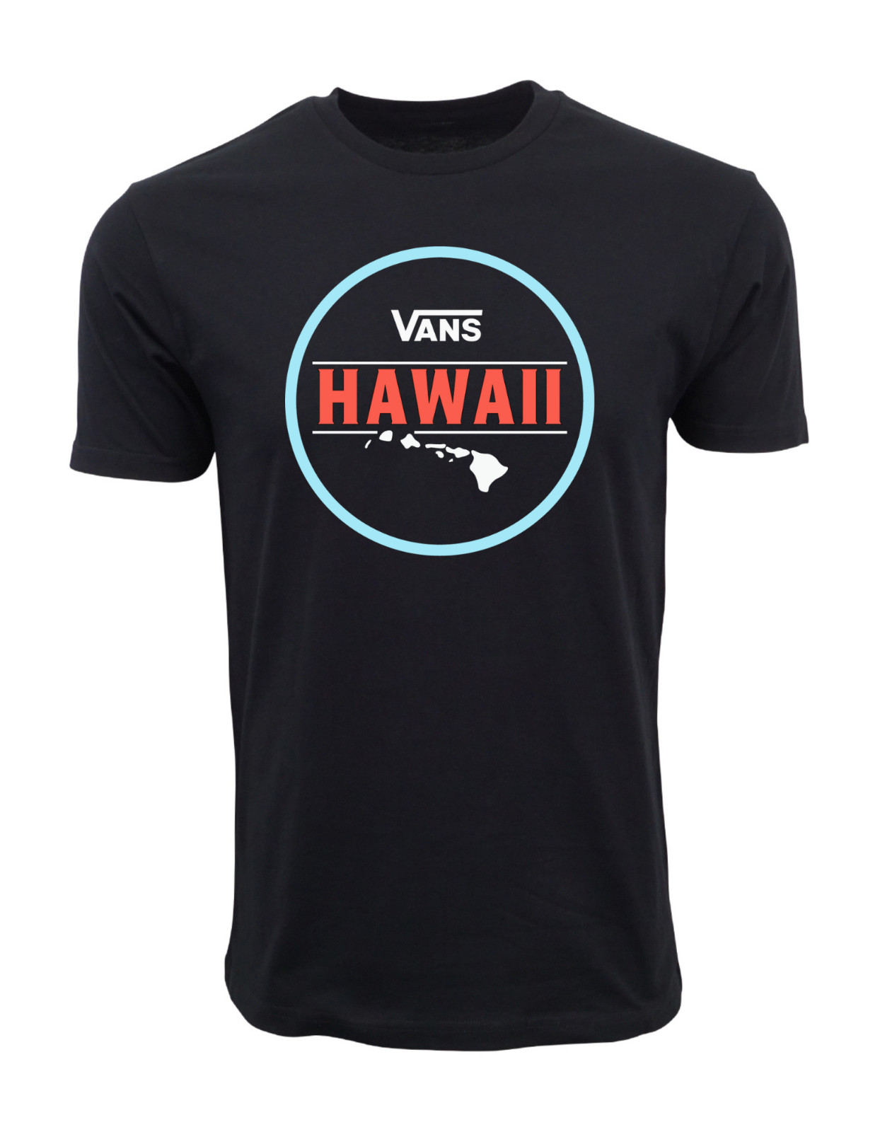 VANS MENS HAWAII MAP BLACK T SHIRT gallery