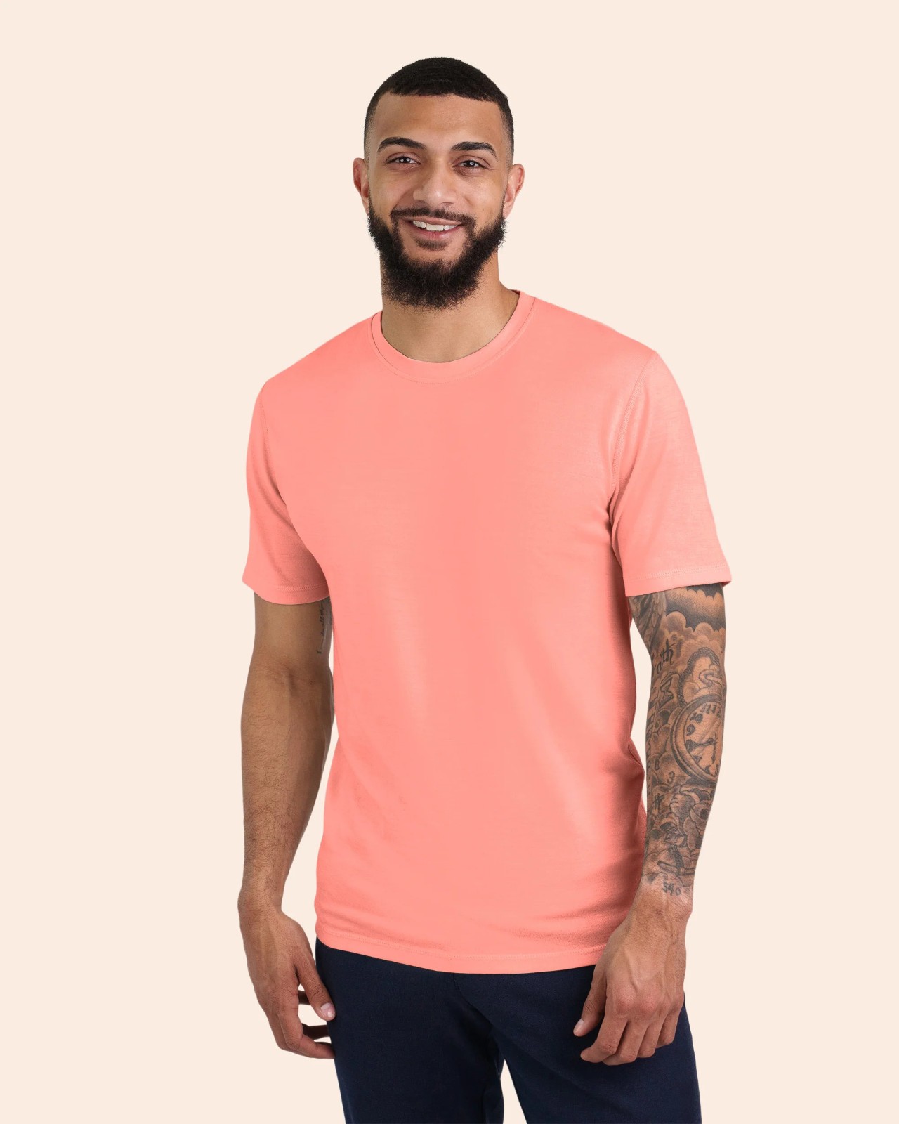 NWT Woolly Clothing Co. 100% Merino Wool Everyday Crew Neck T-Shirt Tee 175GSM gallery