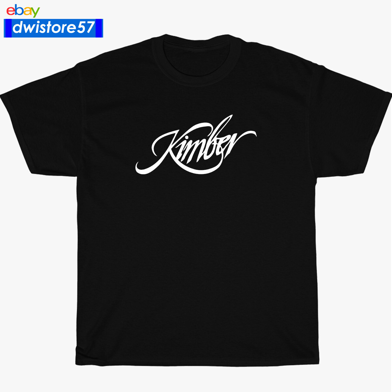 New Shirt Kimber Guns Firearms Logo Black/Navy/White/Grey Men's T-Shirt S-5XL gallery