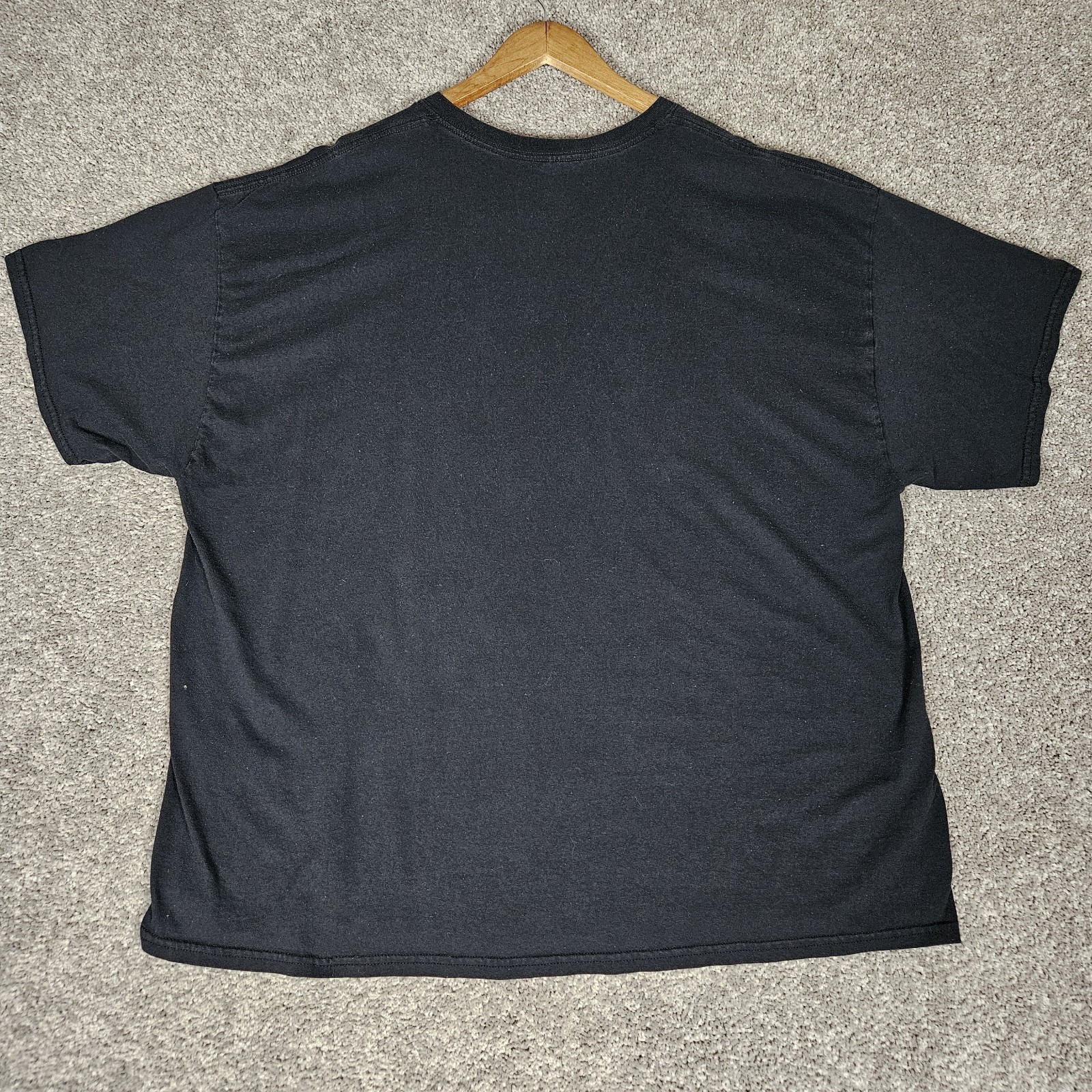 Vtg Skull T-Shirt Adult 3XL Black Tee Y2K Biker Skater Punk Horror Grunge Metal gallery