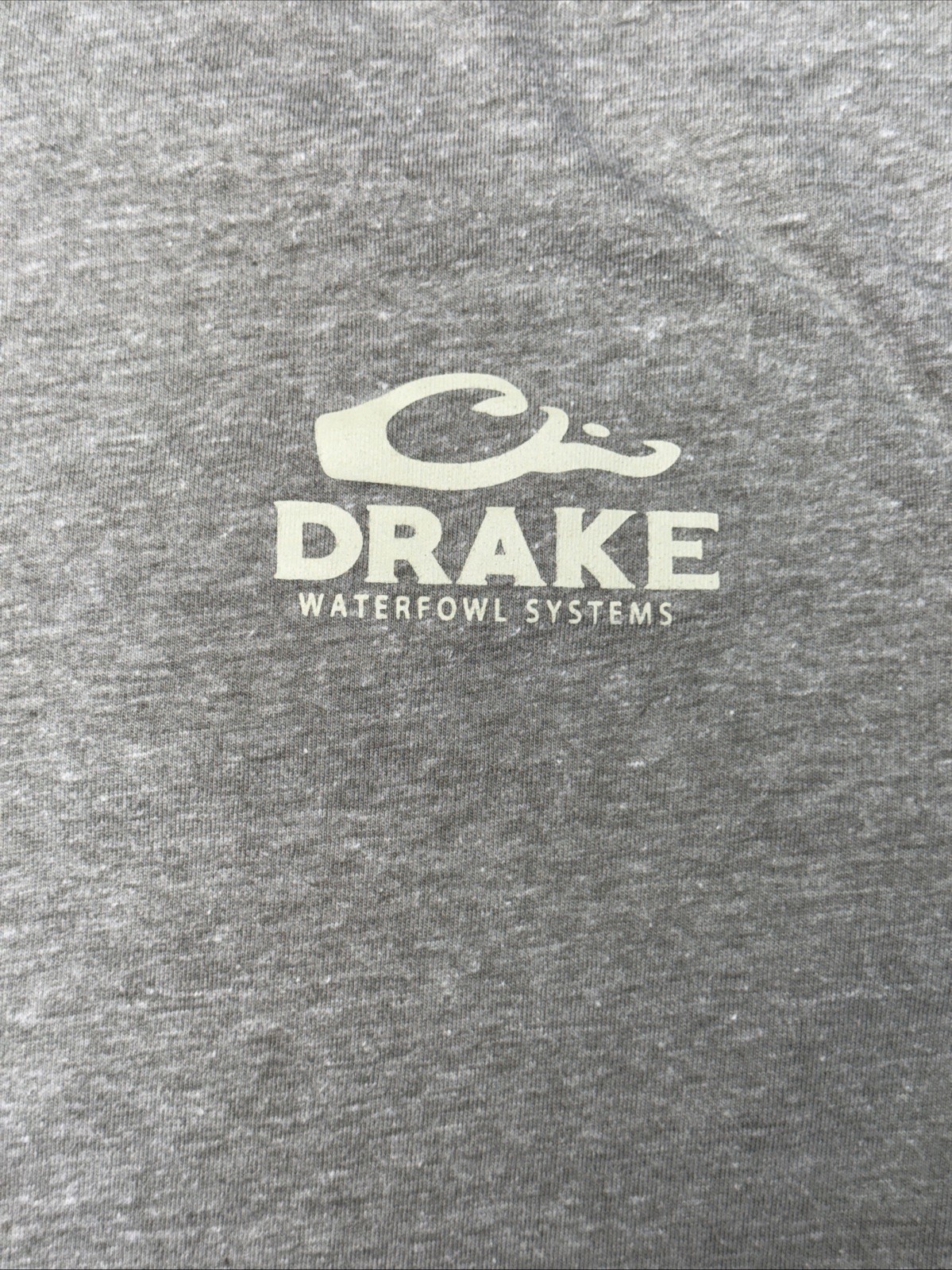 Drake Waterfowl Systems Hunting Gray Longsleeve Graphic T Shirt Size Medium gallery