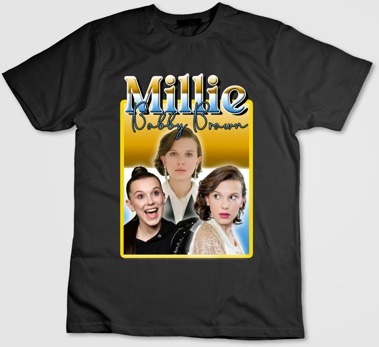 Millie Bobby Brown, Eleven, Short Sleeve T Shirt Men G800 gallery