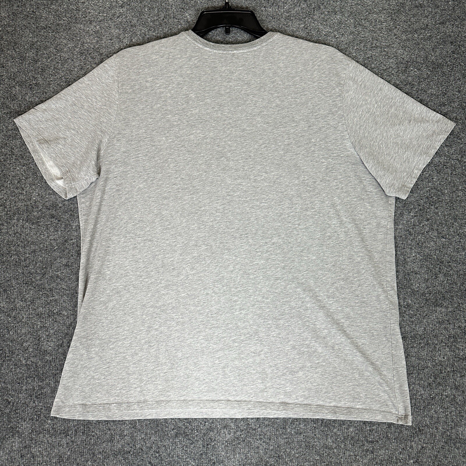 Nike Shirt Mens 2XL Gray Dri-Fit Swoosh Short Sleeve Activewear Casual XXL Adult gallery