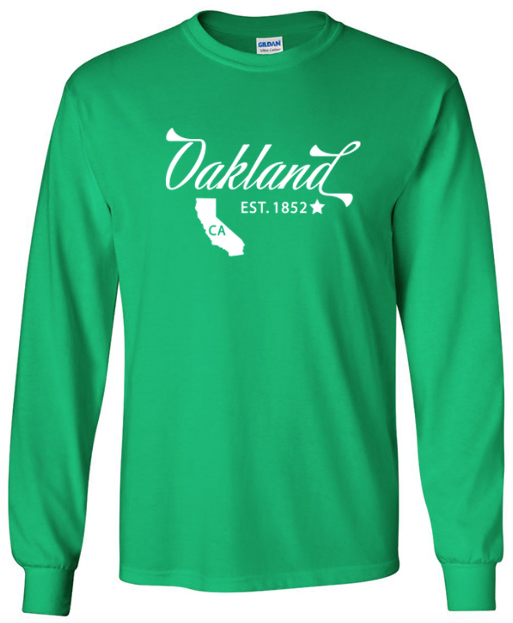 Oakland California State T-Shirt Graphic Tee Unisex Apparel Custom Text  gallery