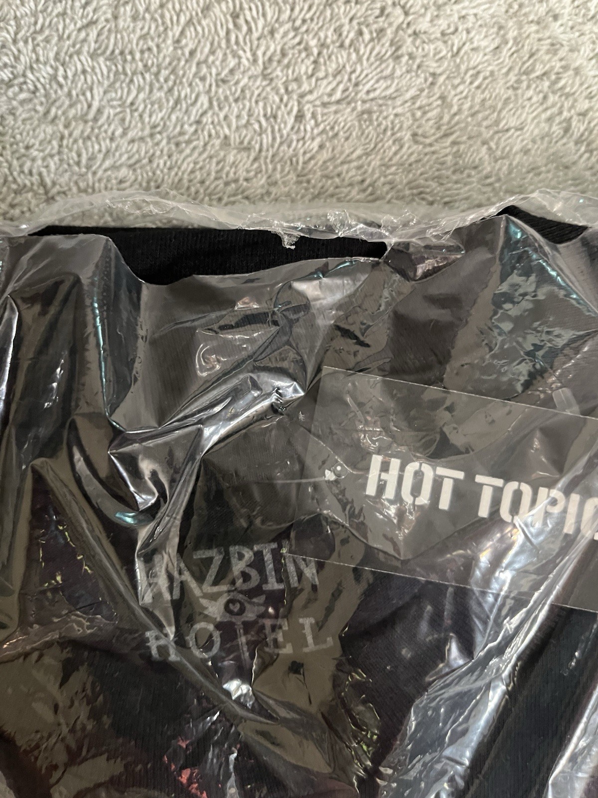 Hazbin Hotel Shirt Lot of 2 Size Large 1 NWT & 1 Used 1 Used See Description gallery