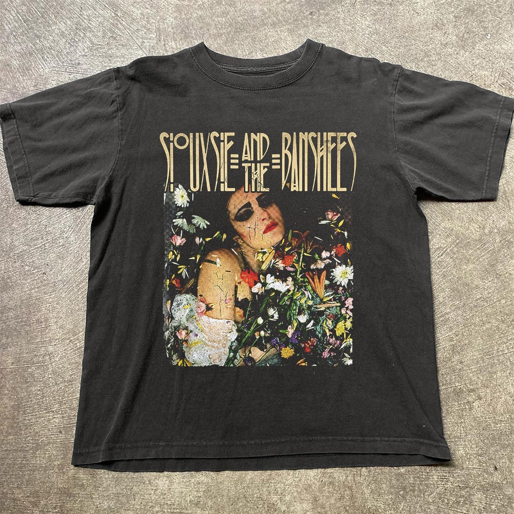 NEW! Siouxsie And The Banshees T-Shirt Retro Unisex Black T-shirt Size S-5XL gallery