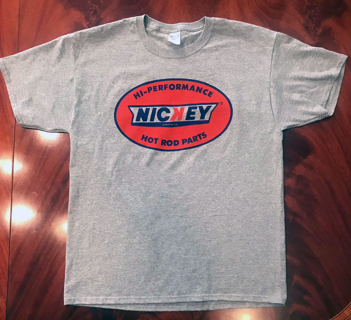 Official Nickey Chicago Brand Men's Shirt - Gray gallery