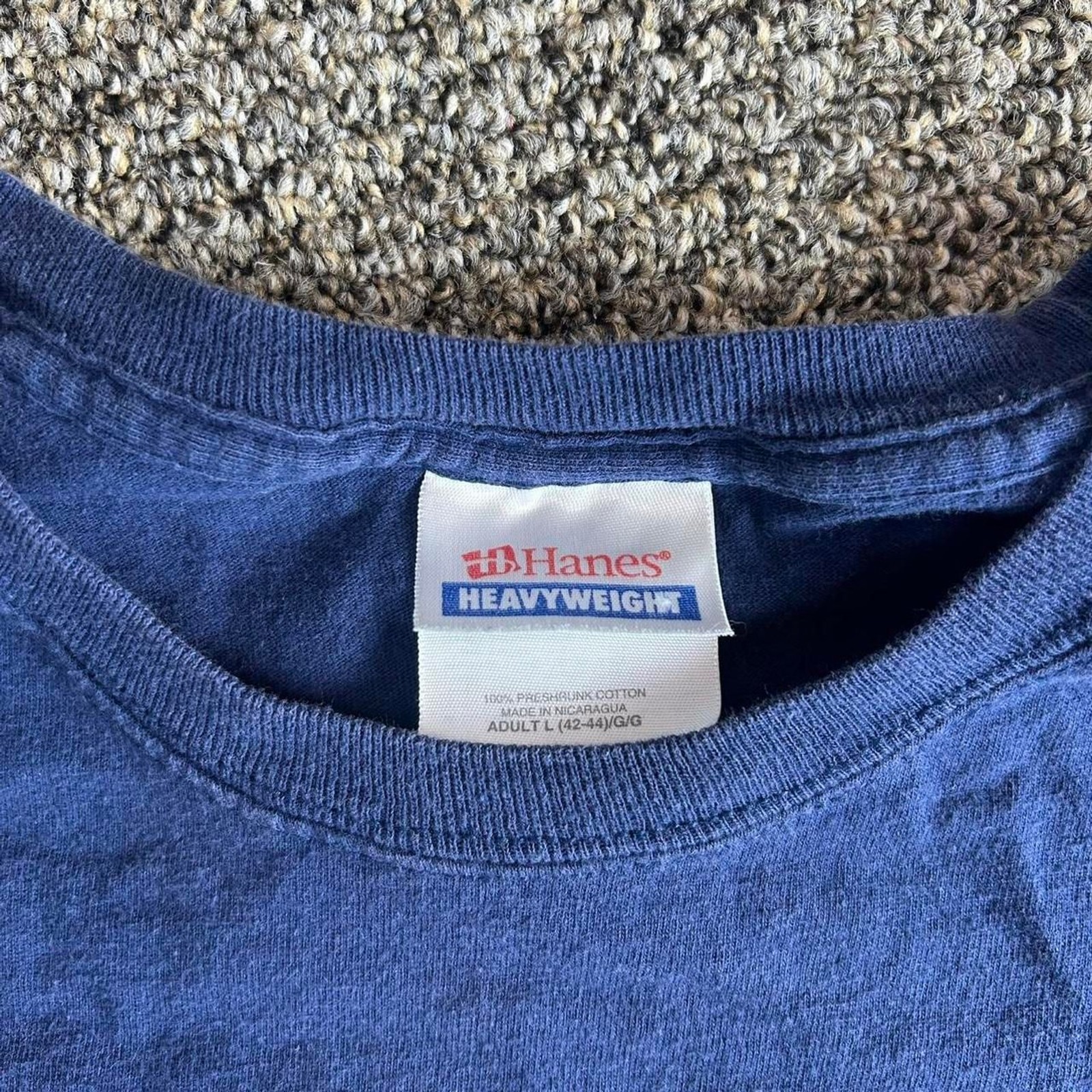 Unbranded Men's Blue and Navy T-shirt gallery