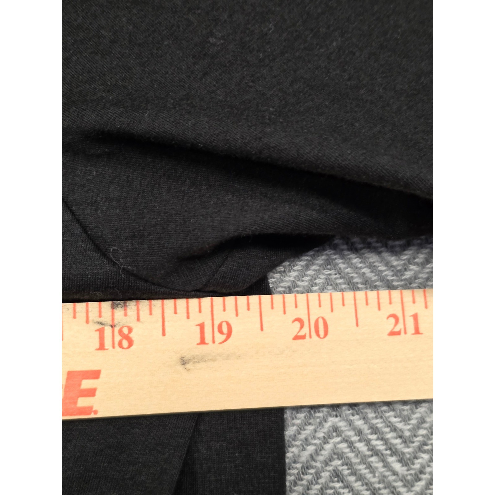 District Perfect Tri Tee Mens Large Black Short Sleeve Crewneck T-Shirt DM130 gallery