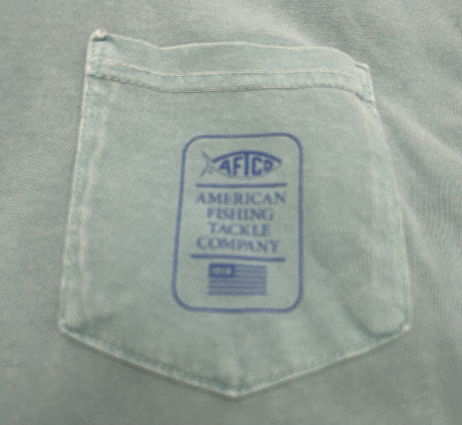 Aftco Cotton Fishing Long Sleeve Shirt Men's XL Pocket gallery