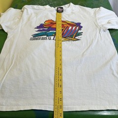 Vintage Single Stitch Big Johnson Clearwater Beach Florida L USA Made T-Shirt