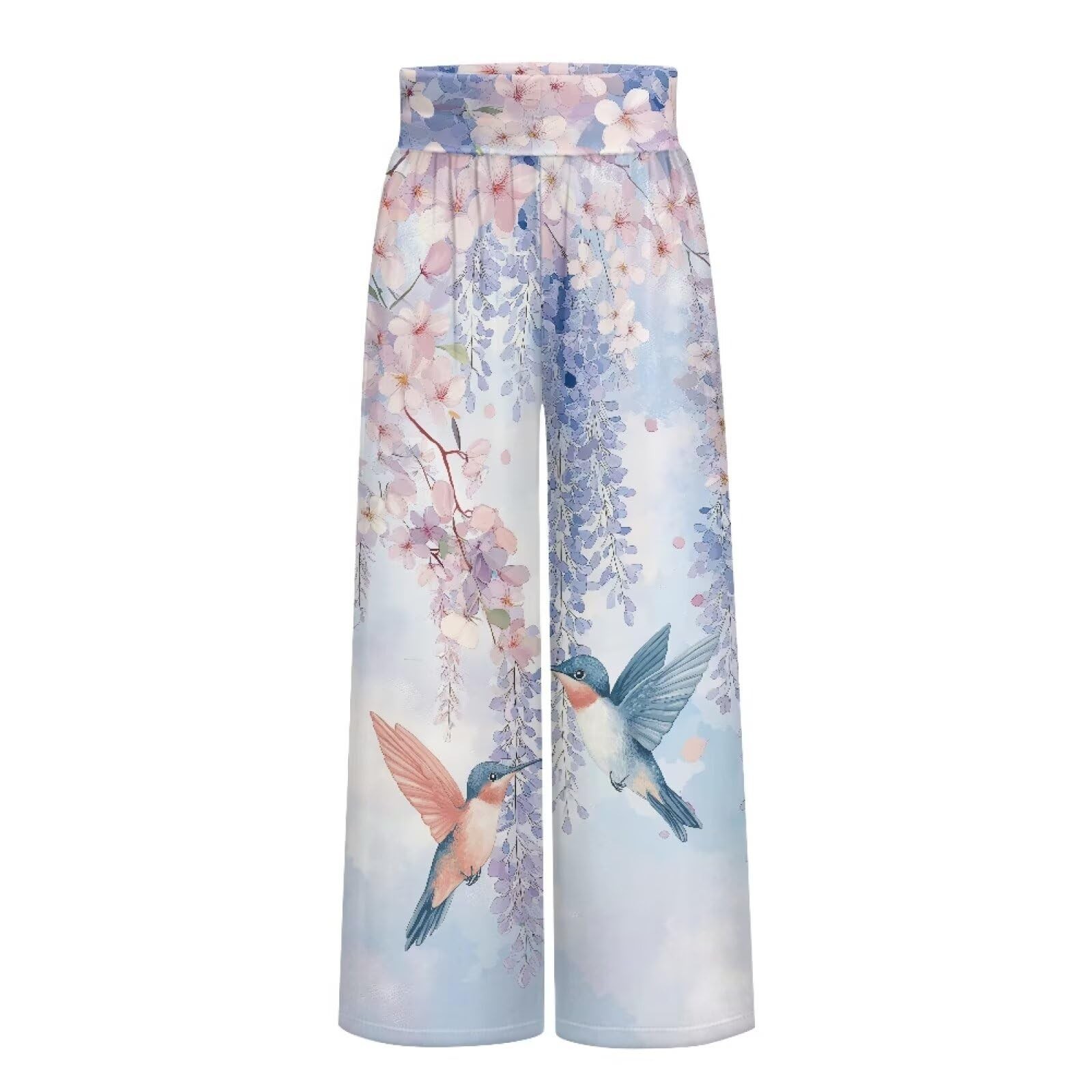 Womens Wide Leg Palazzo Lounge Pants Comfy Yoga High Waisted Sweatpant gallery
