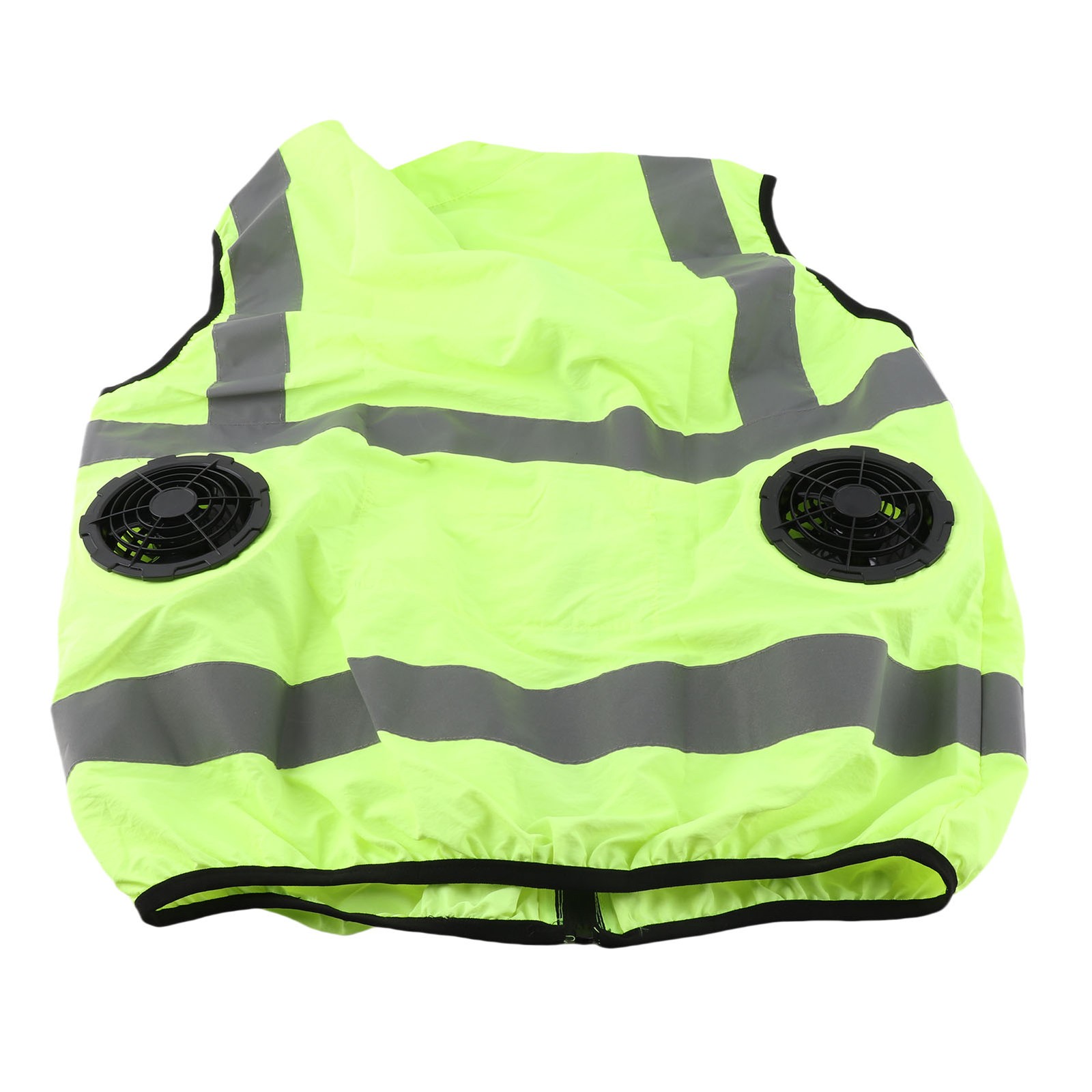 Cool Vest Summer Cooling Fan Waistcoat Air Conditioned Reflective Stripe gallery