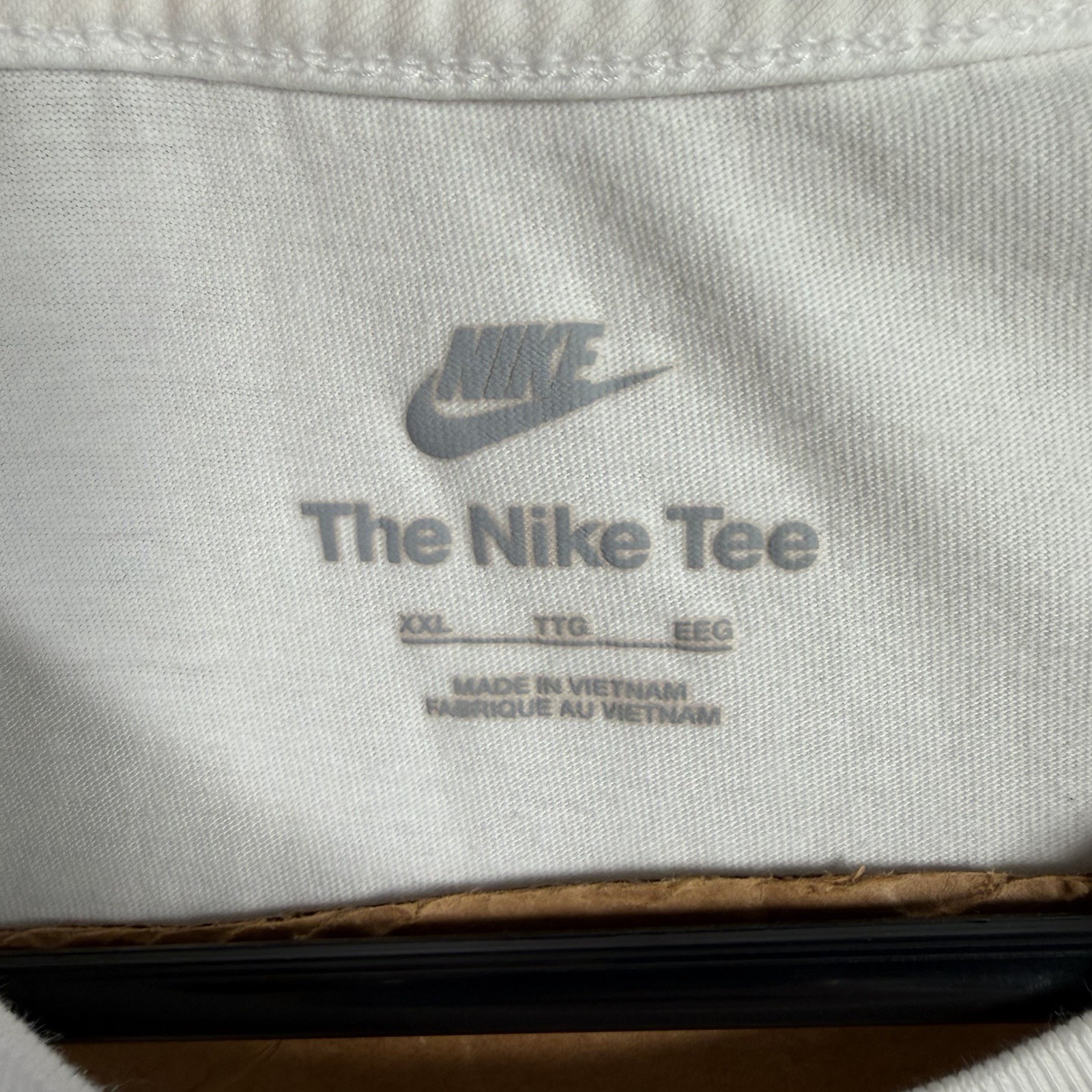 Nike Sportswear Swoosh By Air T Shirt Men's Size 2XL White NSW Tee Graphic Print gallery