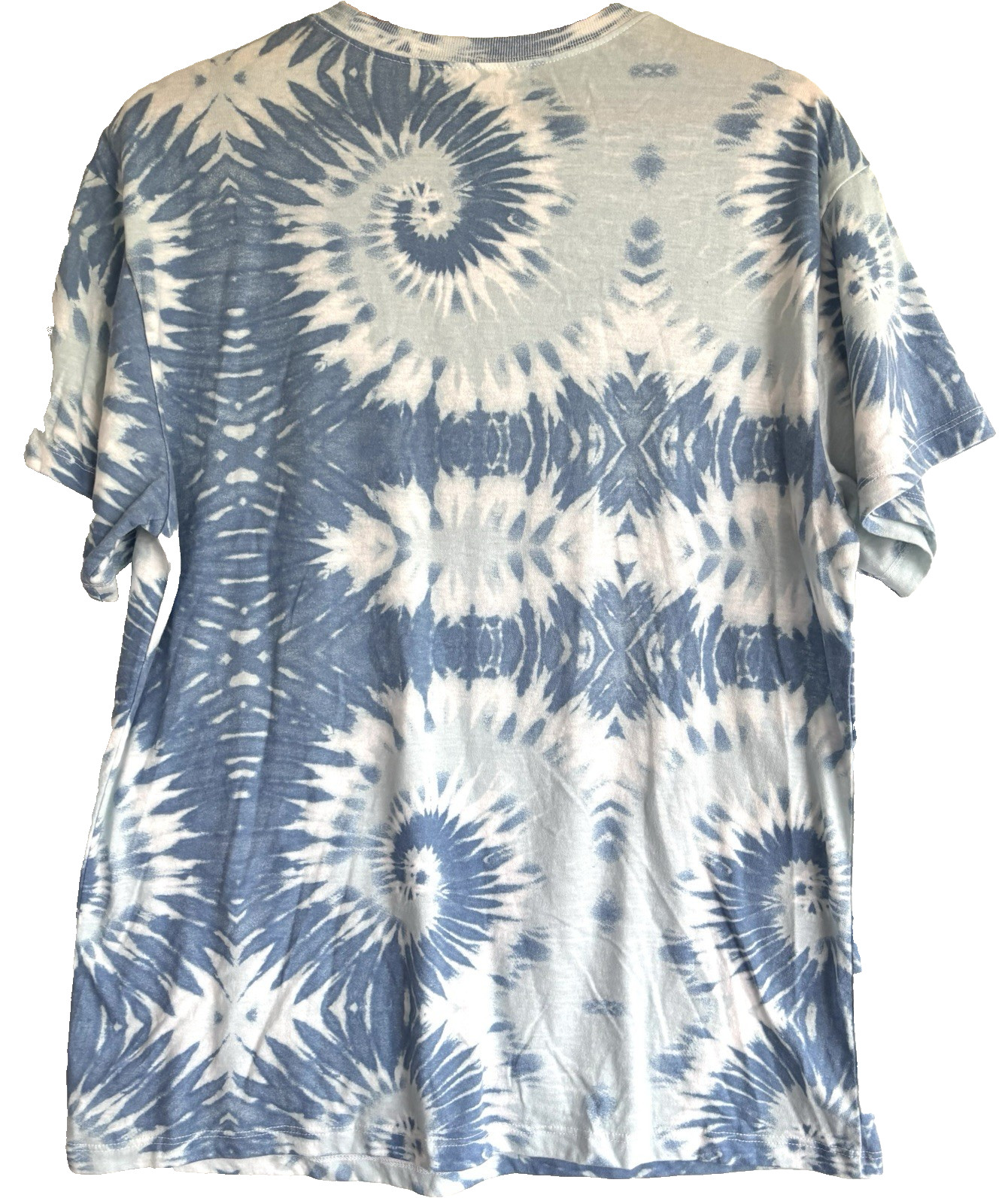 NASA Space Shuttle Blue Tie Dye T Shirt size XL USA American Flag gallery