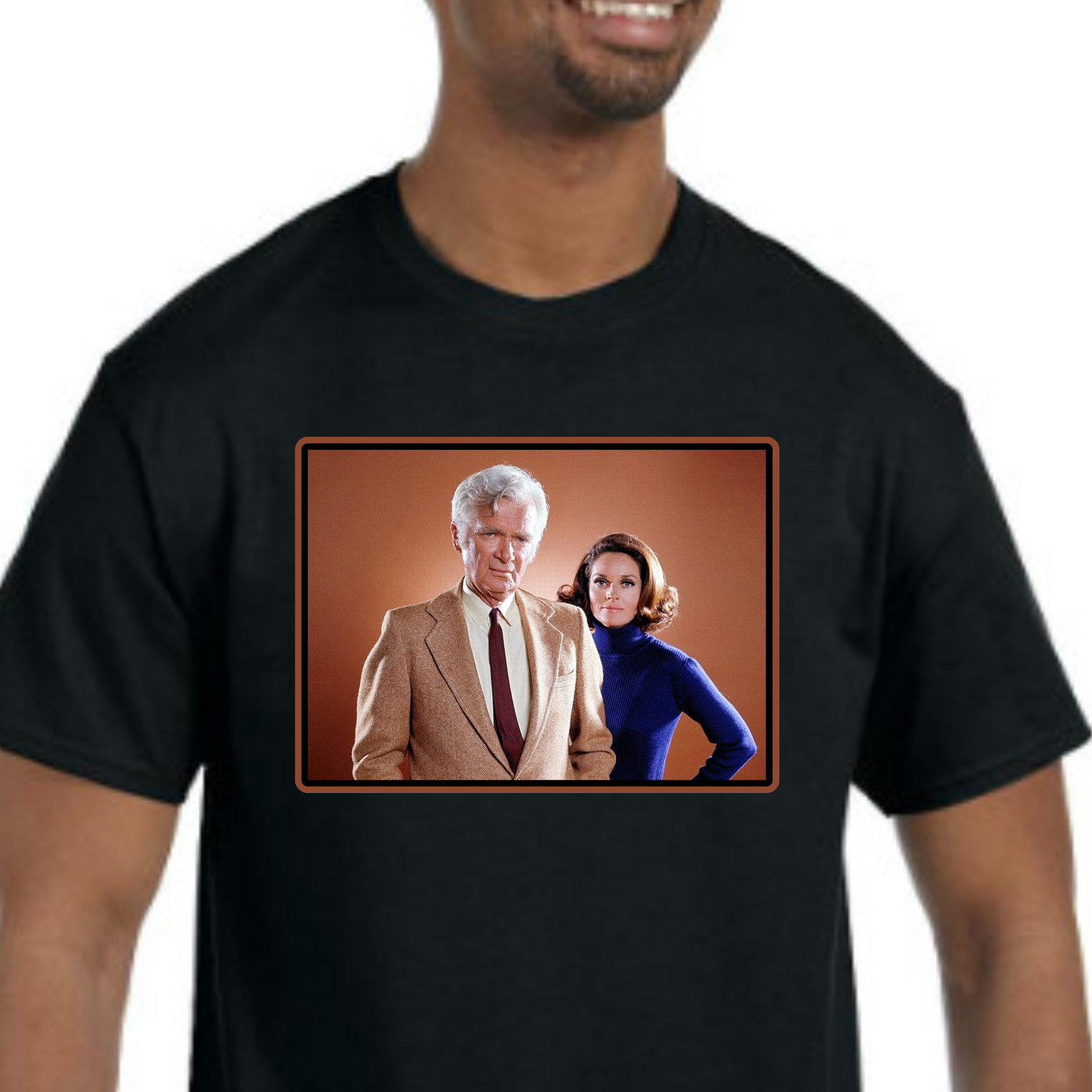 Barnaby Jones T-Shirt *Pick your color & size* 70's TV show gallery
