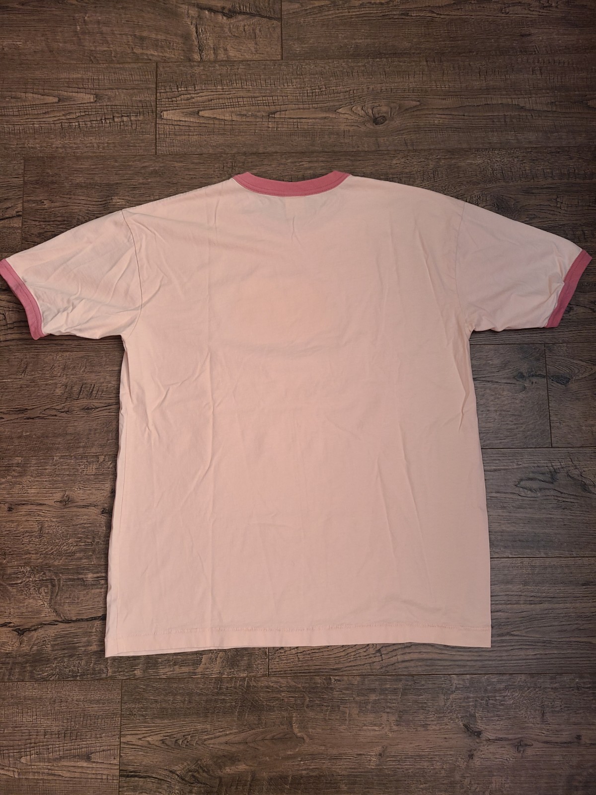 Golf Wang Pink Ringer T-Shirt with Contrasting Trim Size L gallery