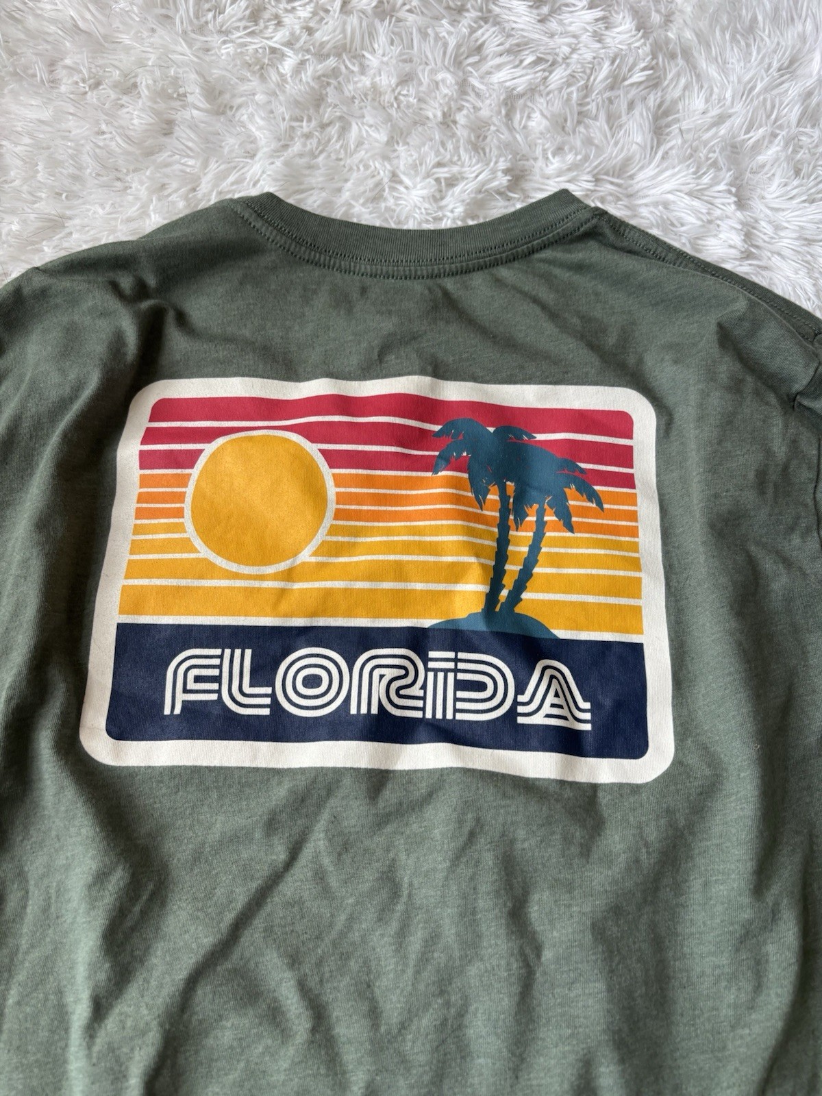 Home Free Men’s Sz. 2XL Green “ Great outdoors Florida” Long Slv Tee gallery