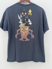 Looney Tunes- Warner Bros-Sz L Black Bugs Bunny Taz Daffy Duck Sylvester Tweety