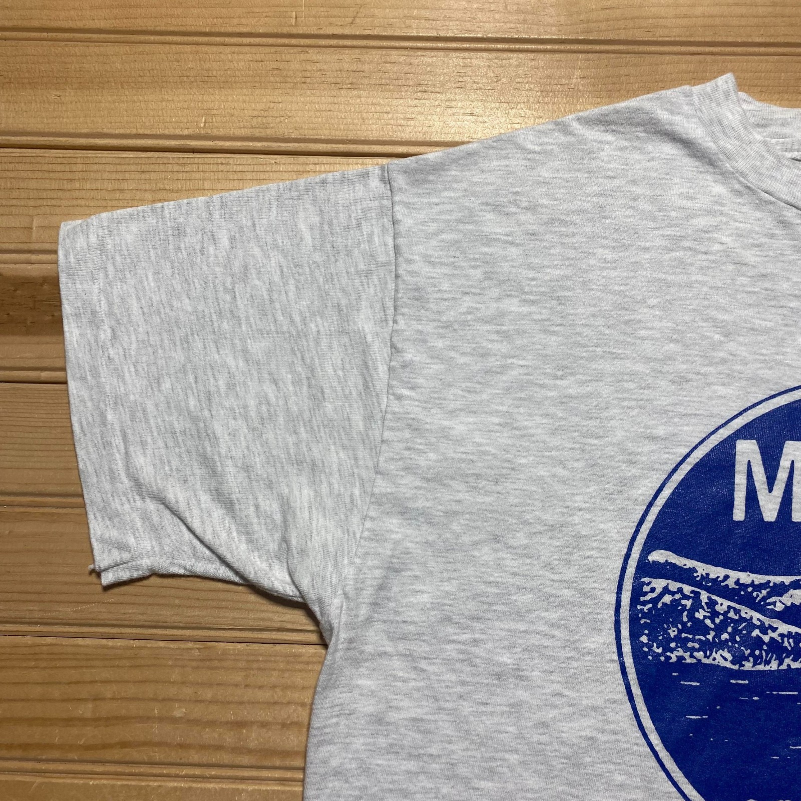 Vintage 90s Hanes MRVKC Mountain Lake Nature Outdoor Graphic T-Shirt USA - Large gallery