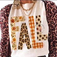 Retro Fall Pumpkin Shirt Distressed Varsity Autumn Graphic Tee