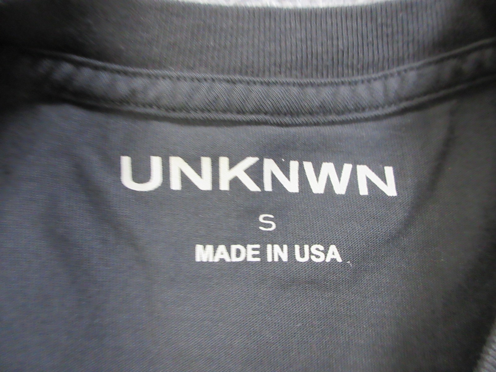 UNKNWN Shirt Mens Small Black World Champs Basketball Graphic Tee Made In USA gallery