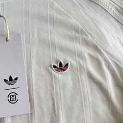 Adidas x CLOT Edison Chen Long Sleeve Ribbed Tee Core White Size: Asia M/US S