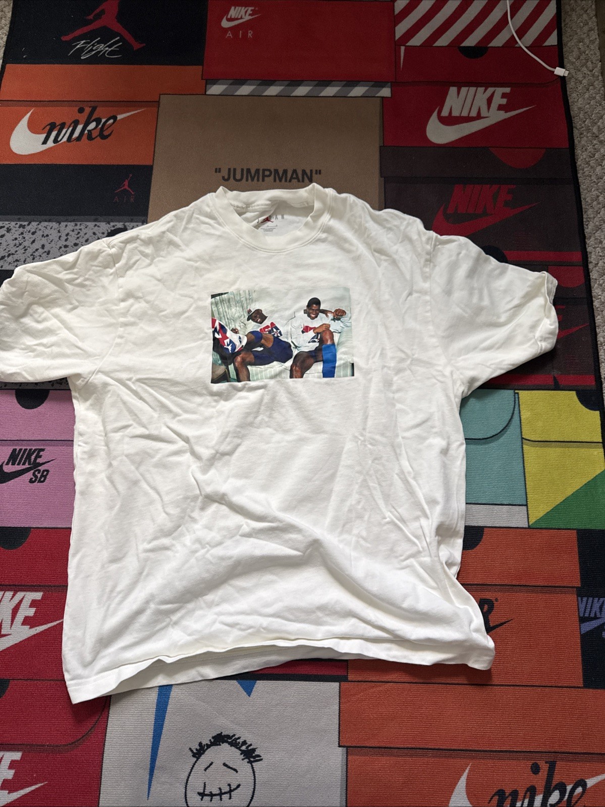 Nike Air Jordan x Trophy Room 'New Sheriff in Town' Tee Men’s Large gallery