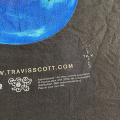 Cactus Jack Travis Scott Astronomical T Shirt Mens Size XL Brown Fortnite 2020