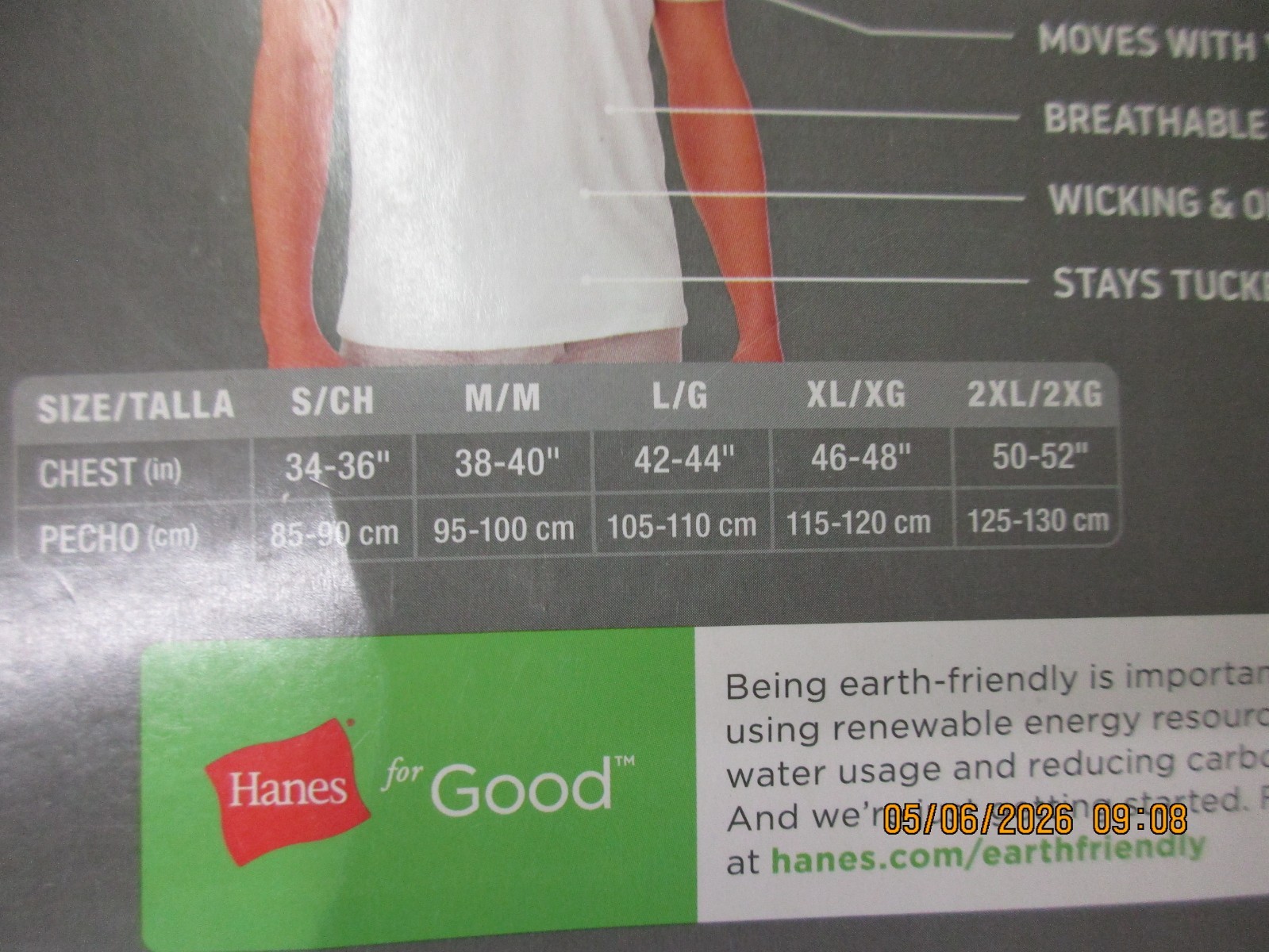New 2 PACK Hanes White Men’s Ultimate Comfort Fit Tagless T-Shirts Size Medium gallery