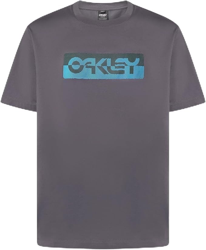 Oakley Mens Sun B1B Tee Short Sleeves Casual T-Shirt Uniform Grey 2XLarge New