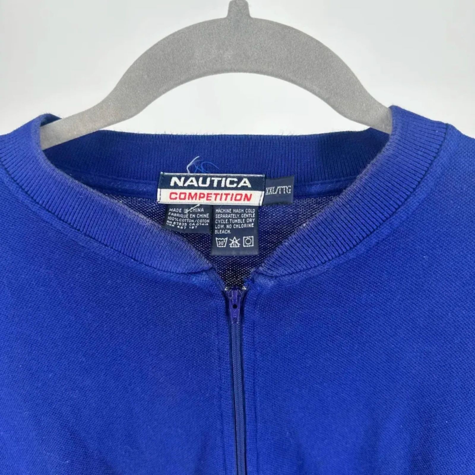 Vintage Nautica Competition 1/4 Zip Shirt Size XXL / TTG gallery