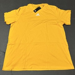 adidas Cotton Amplifier Tee Short Sleeve Gold EK0168 Men’s Size Large – NWT