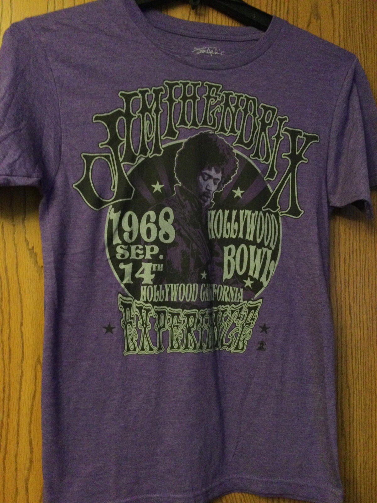 Jimi Hendrix - 9/14/68 - Hollywood Bowl - Purple Shirt - S gallery