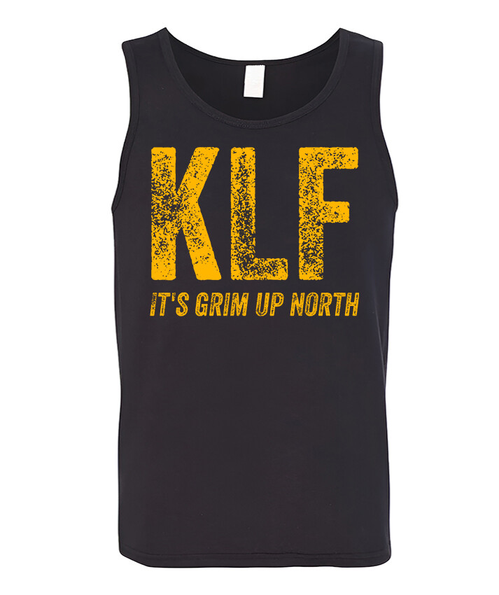 New The KLF It's Grim Up North British Electronic Graphic Unisex Tank Tops S-2XL gallery