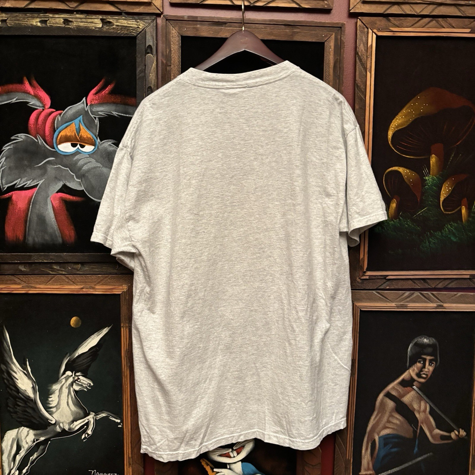 Vintage Sesame Place Sesame Street 90s Adult Men’s XL Grey Cotton T-Shirt gallery