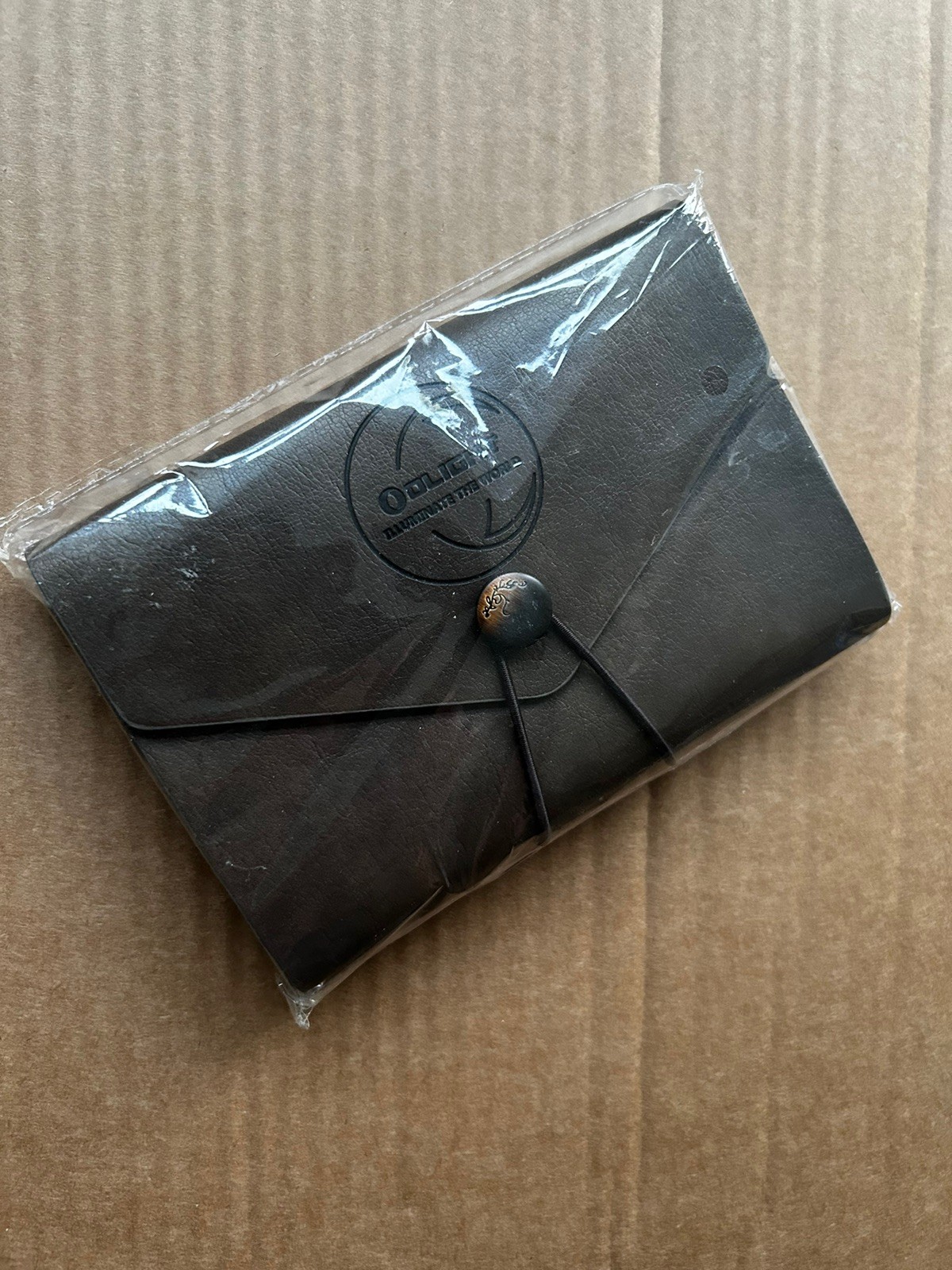 Olight Notebook A6 Size Paper Journal Collectable Rare Discontinued DARK BROWN
