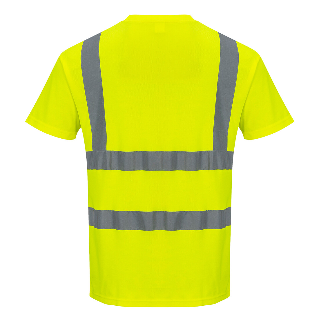 CLASS 2 SHORT SLEEVE YELLOW COTTON COMFORT T-SHIRT SIZES S-5XL S170 gallery